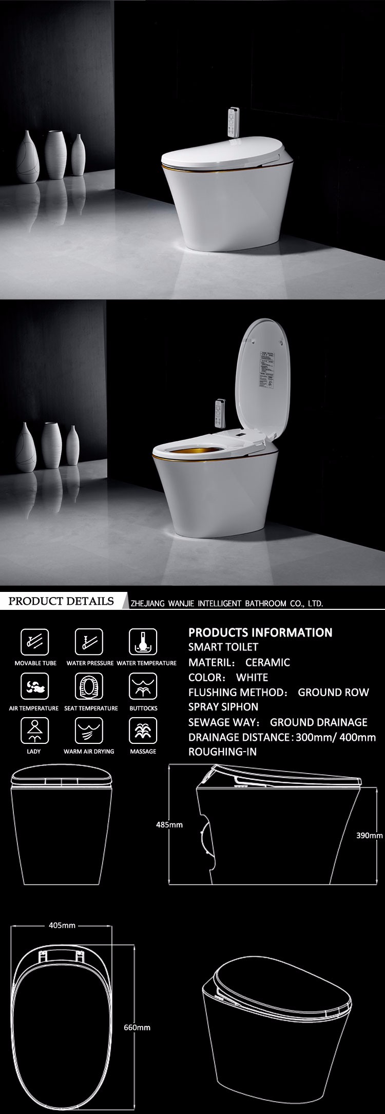 Smart toilet R570